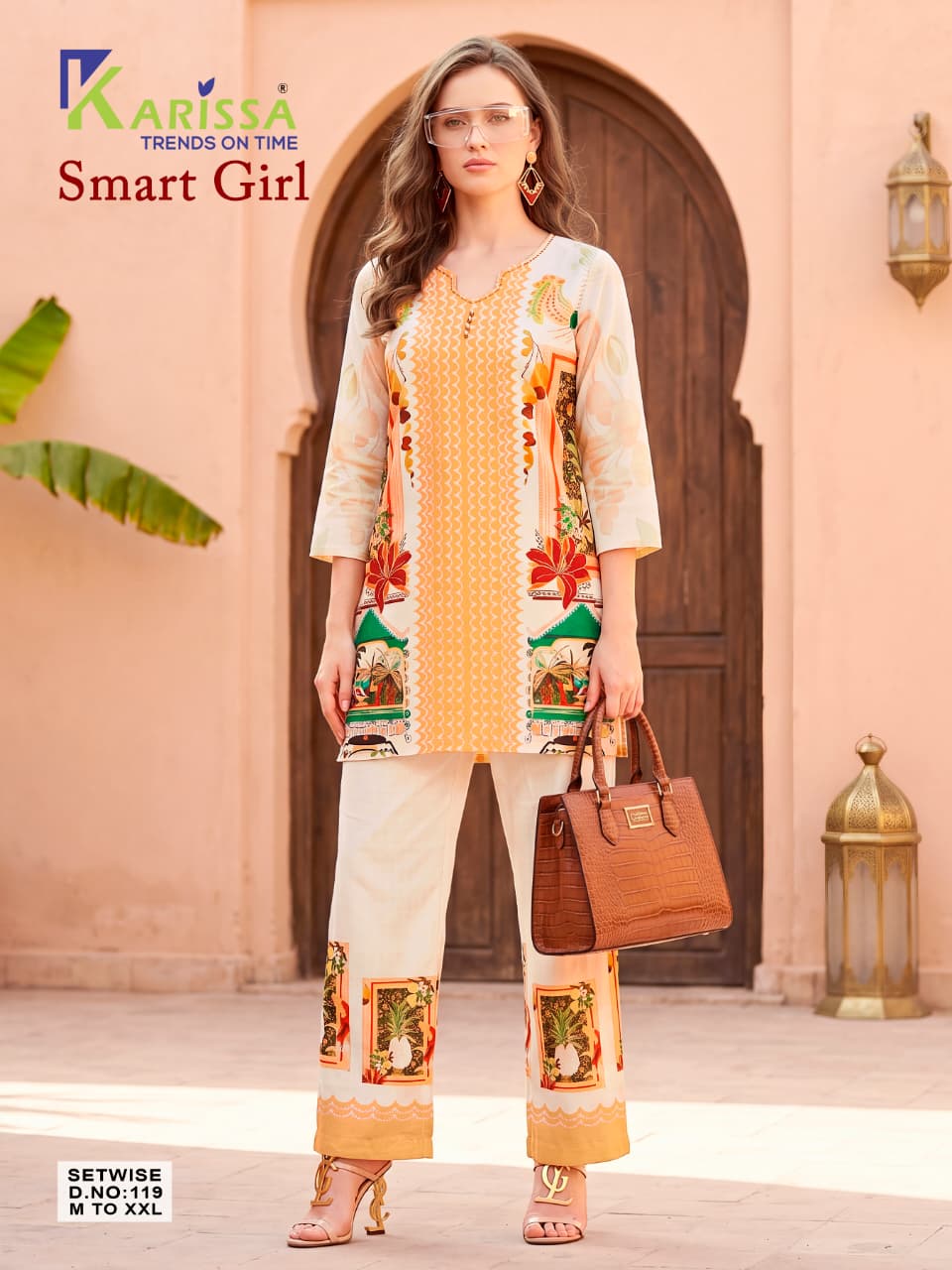 Smart Girl Karissa Rayon 24Kg Co Ord Set Supplier India