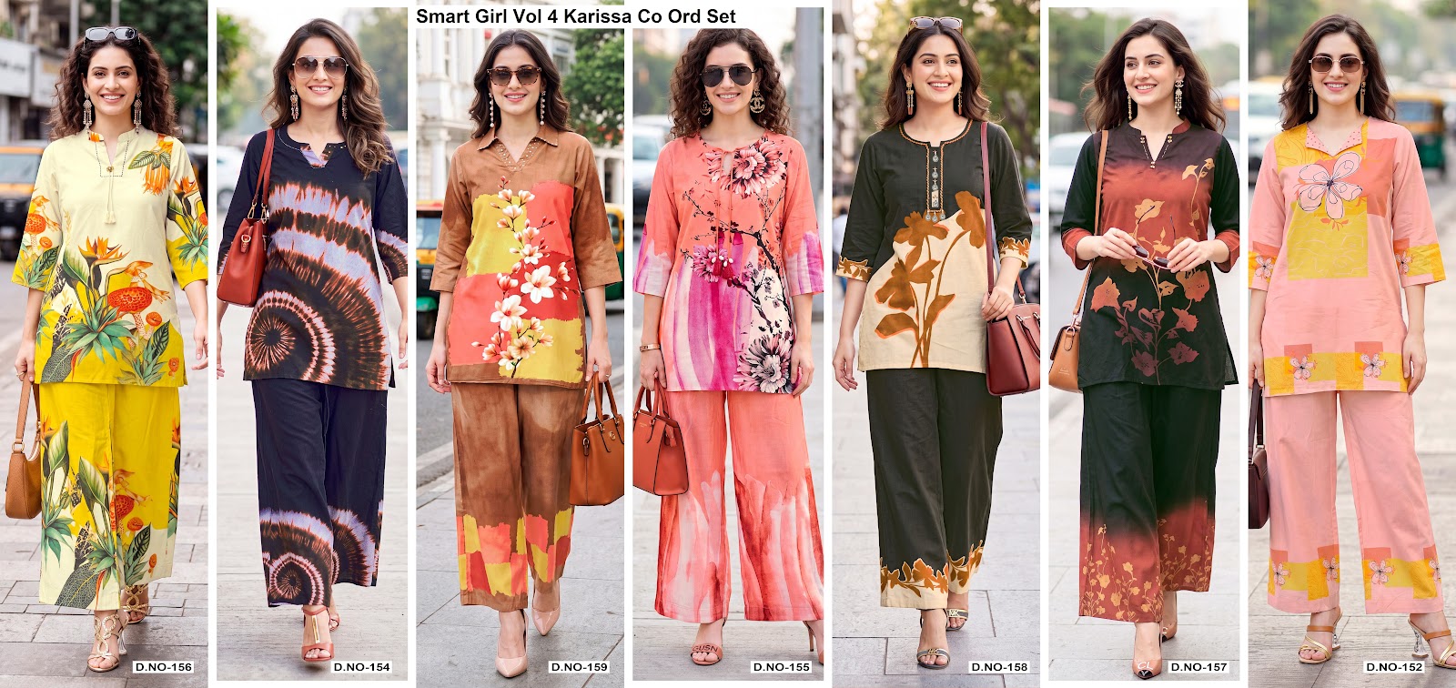 Smart Girl Vol 4 Karissa Heavy Rayon Co Ord Set Manufacturer