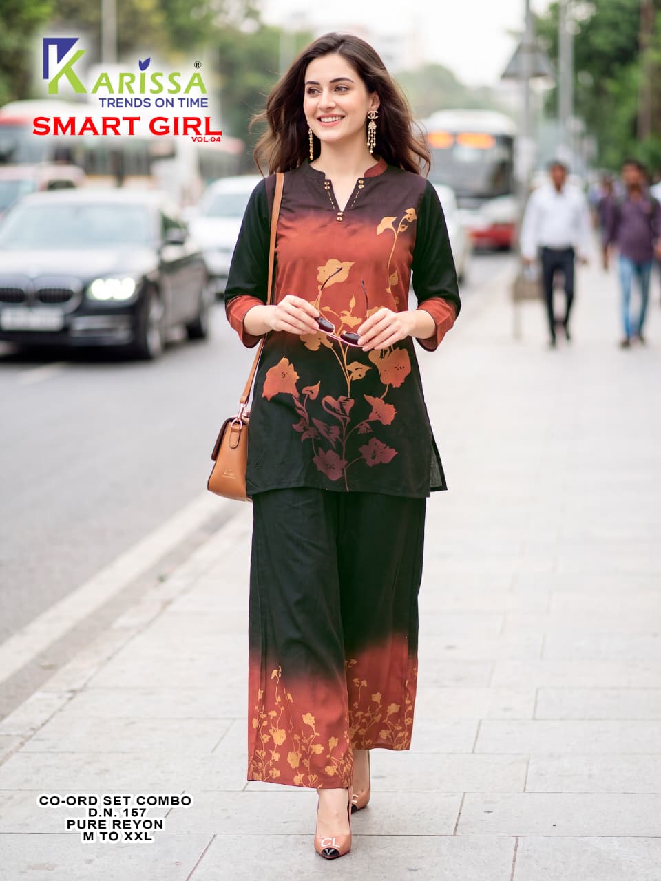 Smart Girl Vol 4 Karissa Heavy Rayon Co Ord Set Manufacturer