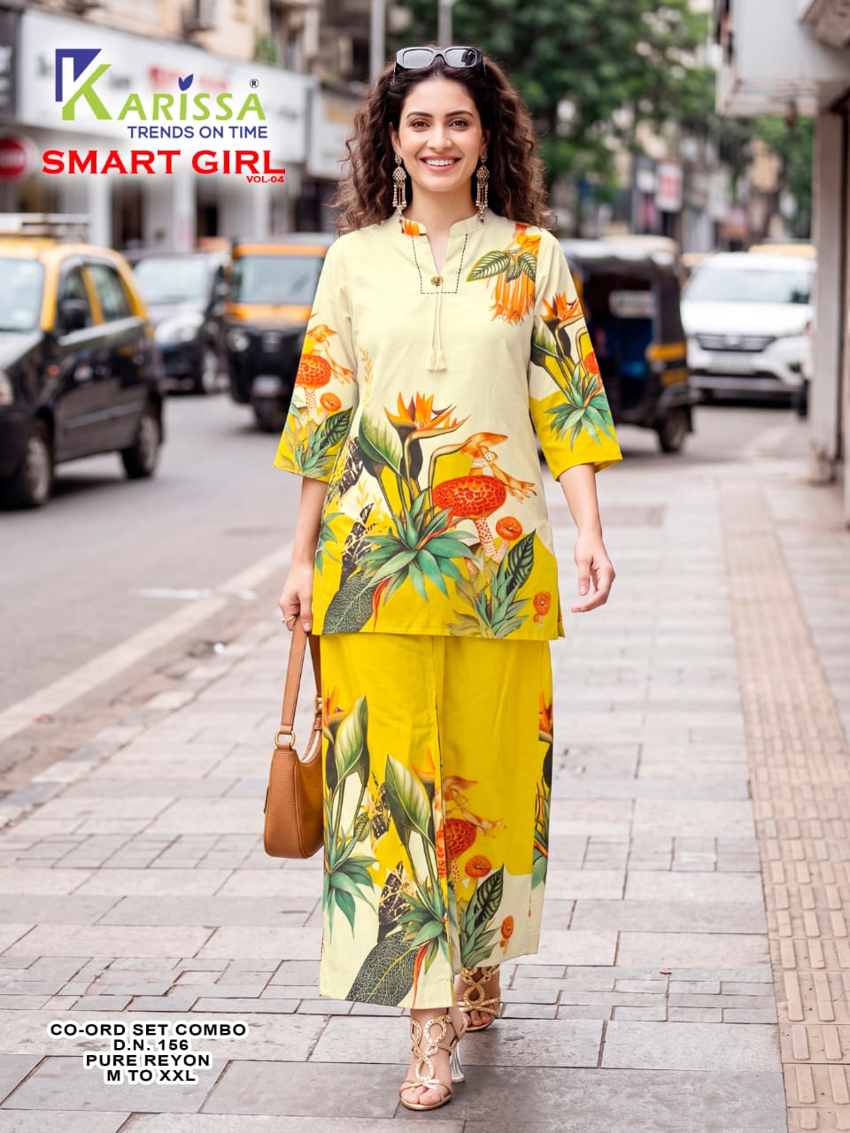 Smart Girl Vol 4 Karissa Heavy Rayon Co Ord Set Manufacturer