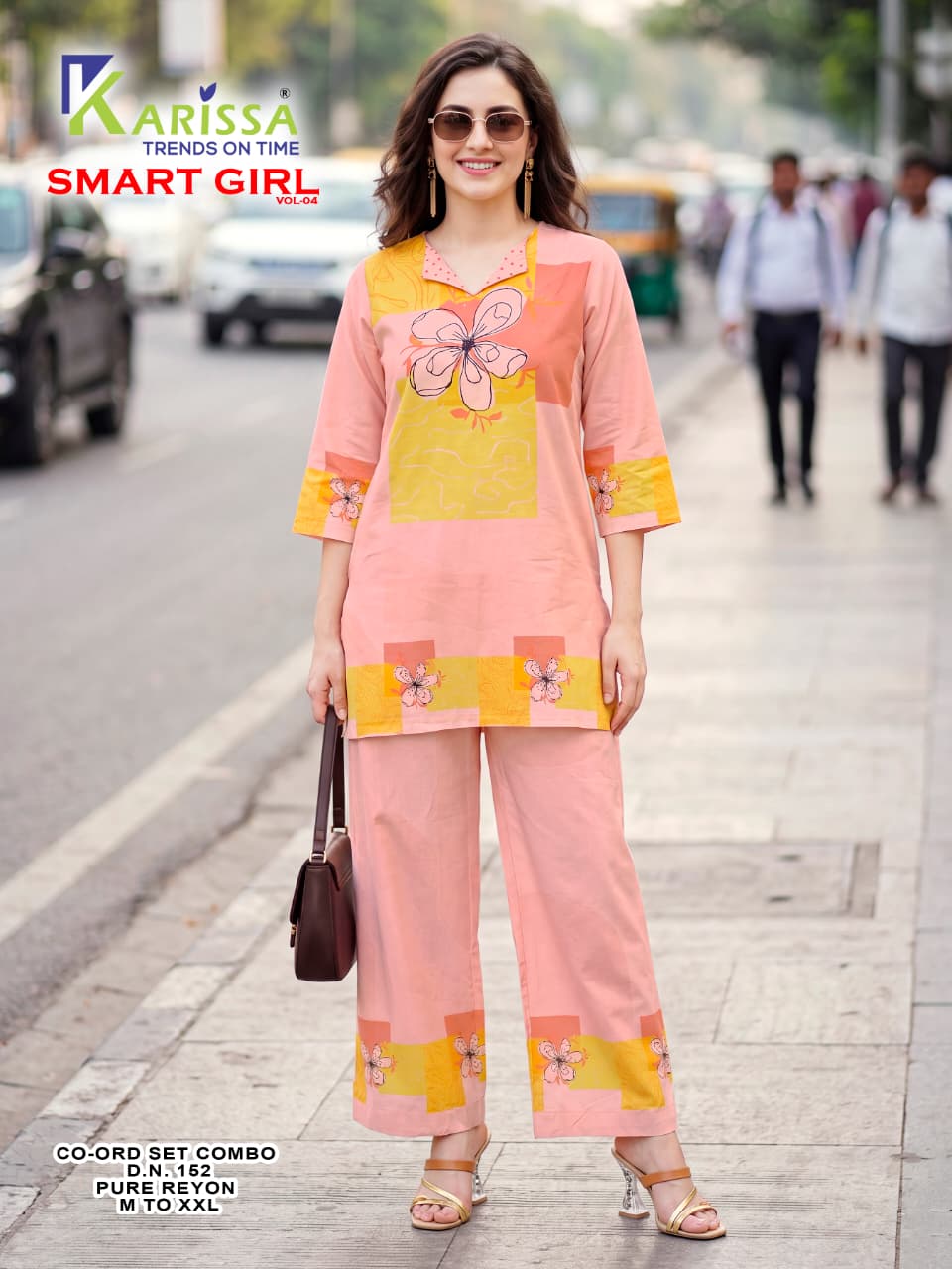 Smart Girl Vol 4 Karissa Heavy Rayon Co Ord Set Manufacturer