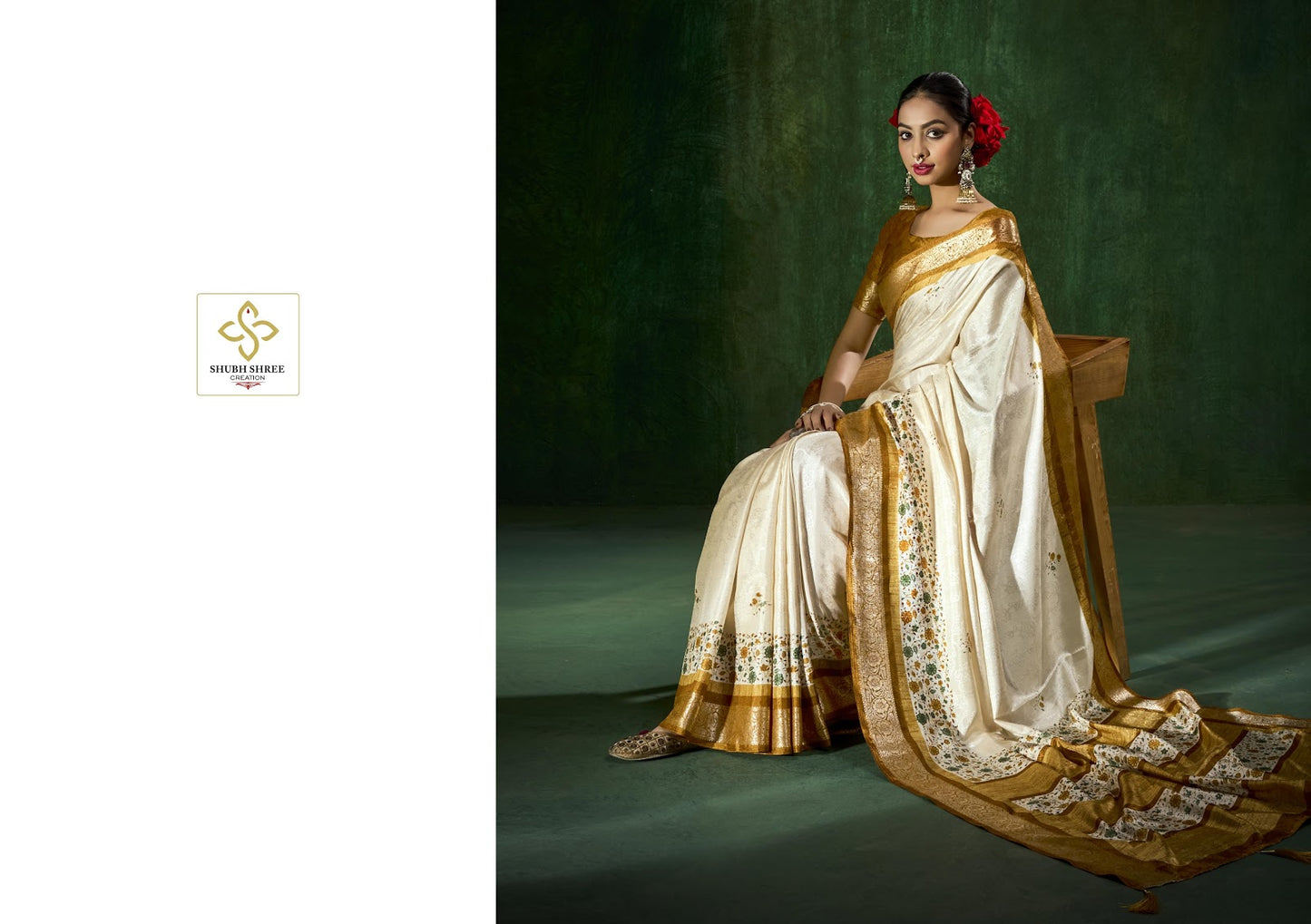 Smart Look 14 Shubh Shree Silk Sarees Wholesaler Ahmedabad