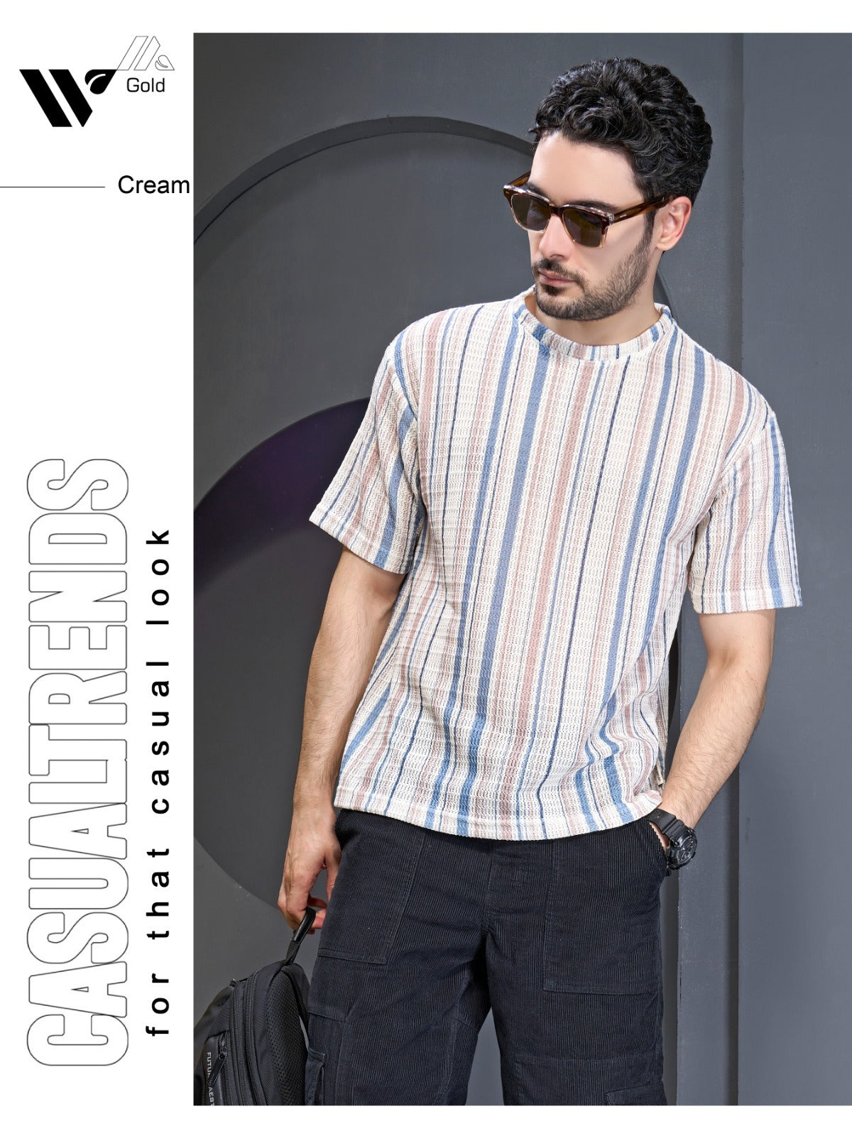 Smc 1005 Vinson Zig Zag Mens Tshirts Exporter Ahmedabad