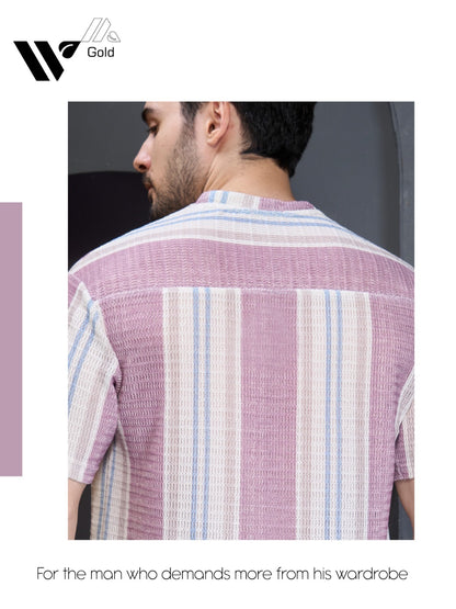 Smc 1005 Vinson Zig Zag Mens Tshirts Exporter Ahmedabad