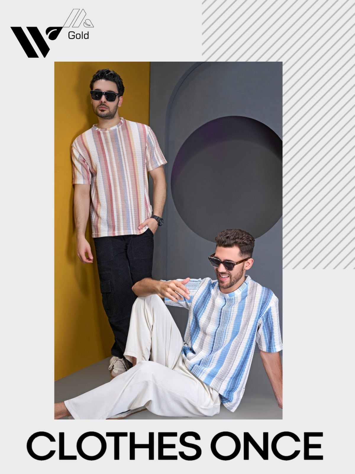 Smc 1005 Vinson Zig Zag Mens Tshirts Exporter Ahmedabad