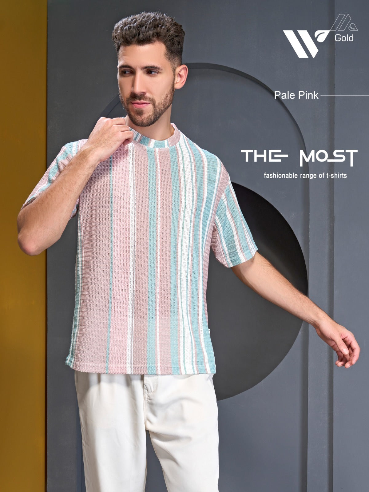Smc 1005 Vinson Zig Zag Mens Tshirts Exporter Ahmedabad