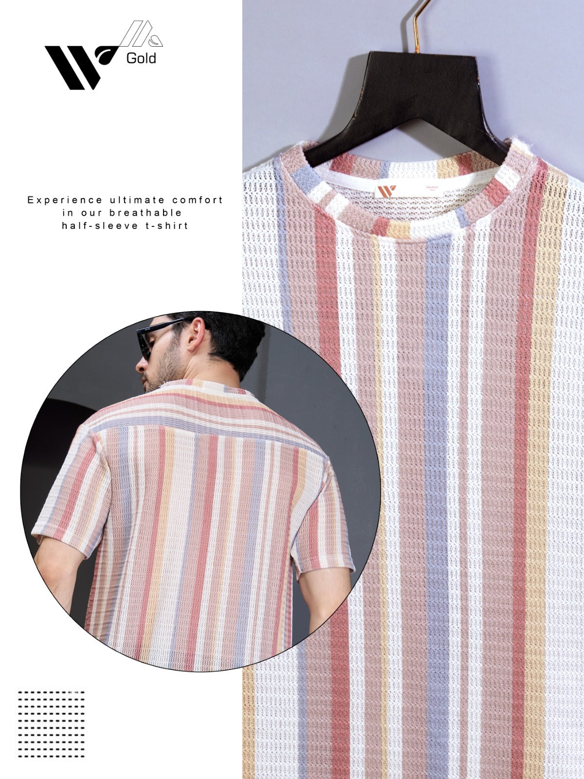 Smc 1005 Vinson Zig Zag Mens Tshirts Exporter Ahmedabad