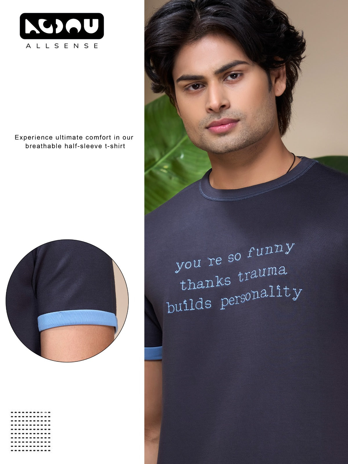 Smc 1216 Allsense Mens Tshirts Exporter Ahmedabad