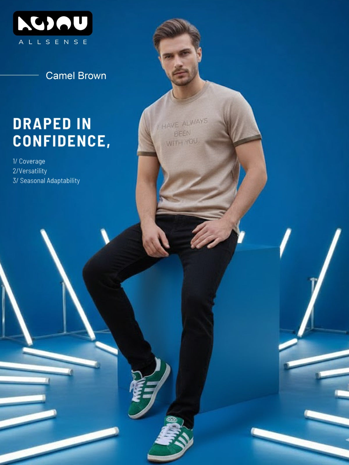 Smc 1216 Allsense Mens Tshirts Exporter Ahmedabad