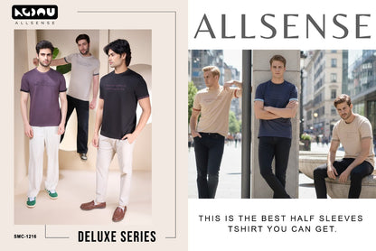 Smc 1216 Allsense Mens Tshirts Exporter Ahmedabad