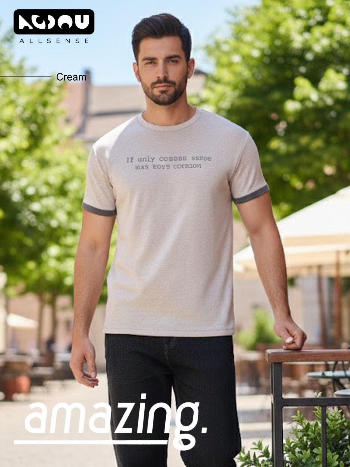 Smc 1216 Allsense Mens Tshirts Exporter Ahmedabad