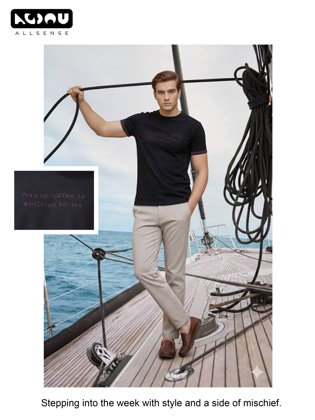 Smc 1216 Allsense Mens Tshirts Exporter Ahmedabad