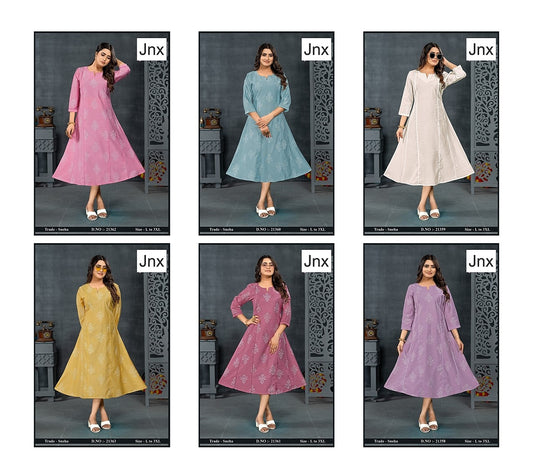 Sneha Jnx Anarkali Kurtis Manufacturer India