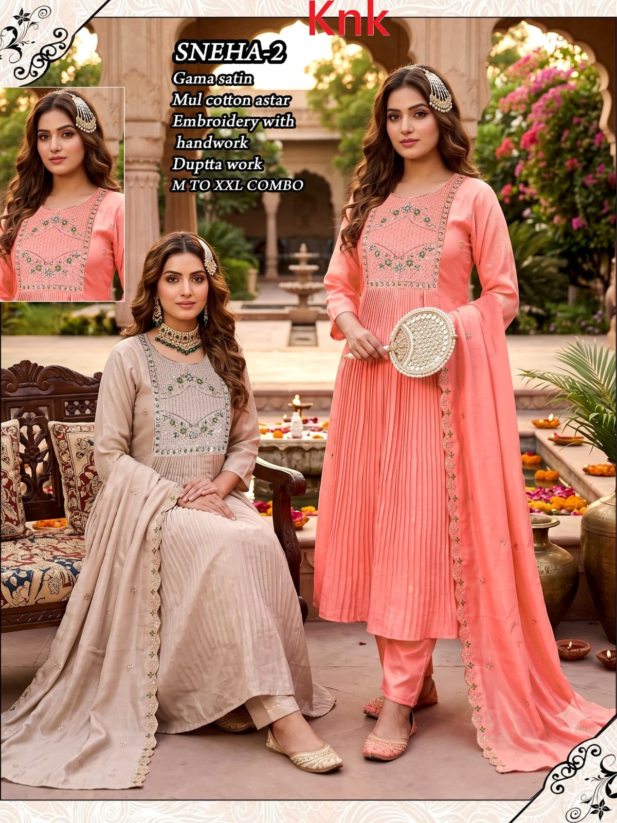Sneha Knk Satin Readymade Anarkali Suits Manufacturer