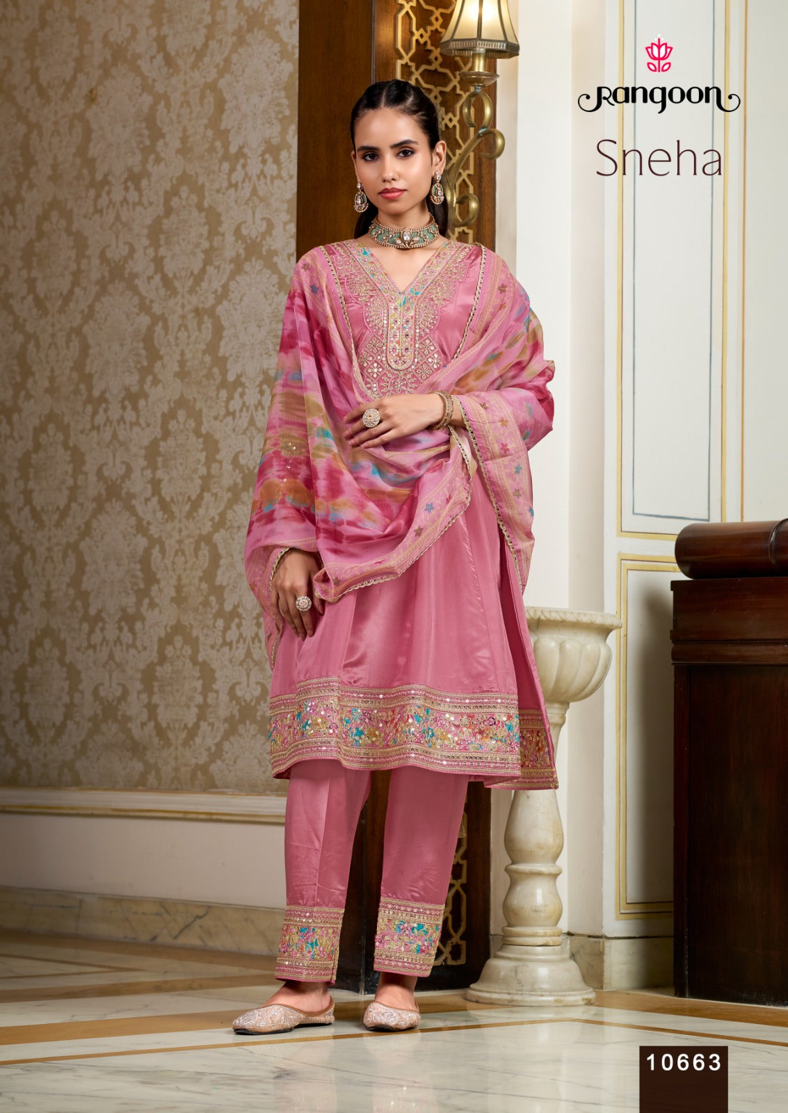 Sneha Rangoon Ho Readymade Anarkali Suits Wholesaler India