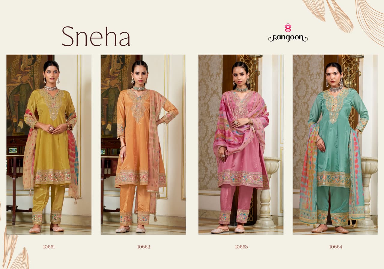 Sneha Rangoon Ho Readymade Anarkali Suits Wholesaler India