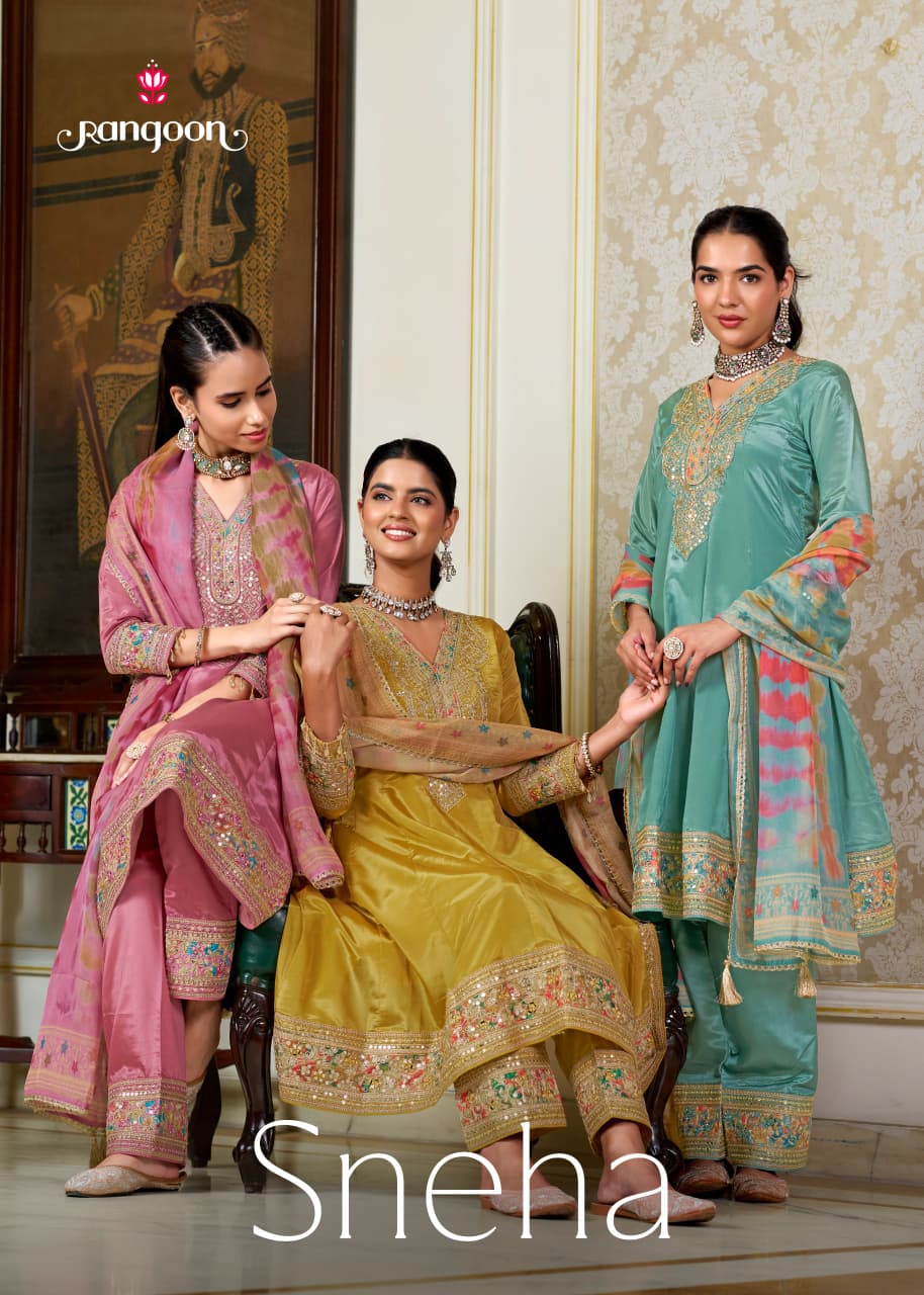 Sneha Rangoon Ho Readymade Anarkali Suits Wholesaler India