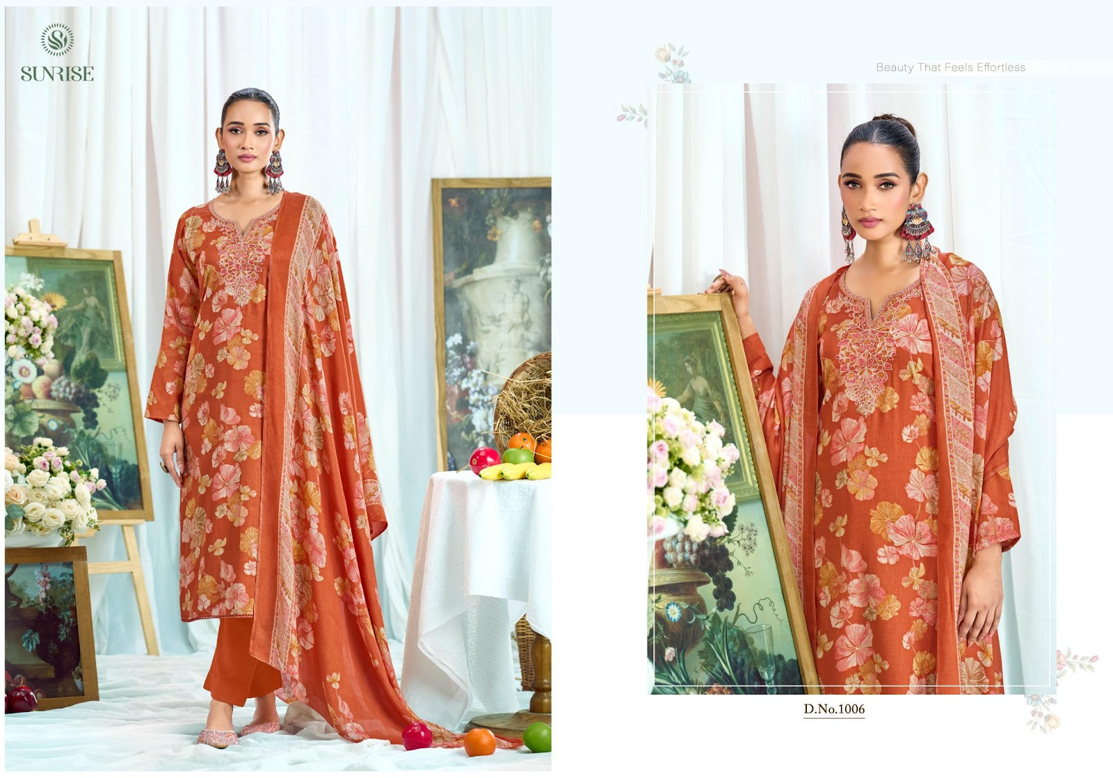 Sneha Sunrise Jam Satin Pant Style Suits Wholesaler Gujarat