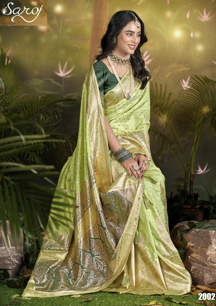 Snehlata Silk Saroski Vol 2 Saroj Sarees Wholesale Price