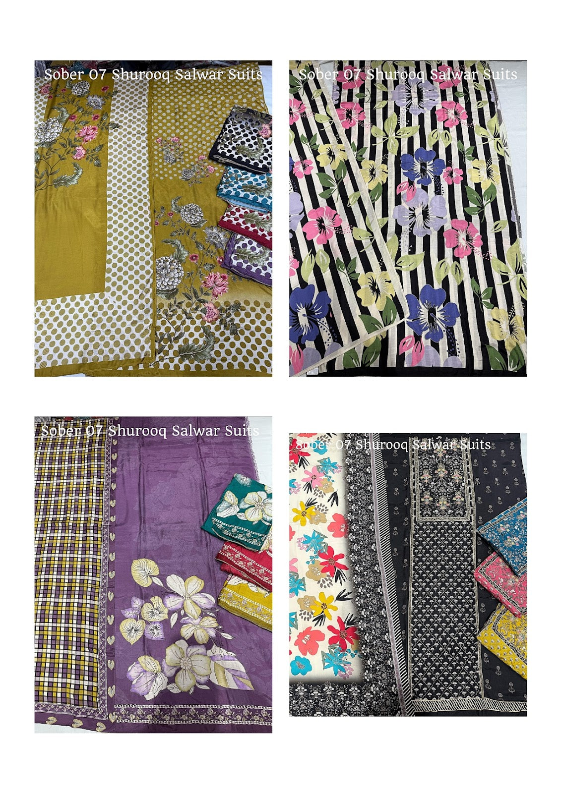Sober 07 Shurooq Pure Muslin Salwar Suits Exporter Ahmedabad