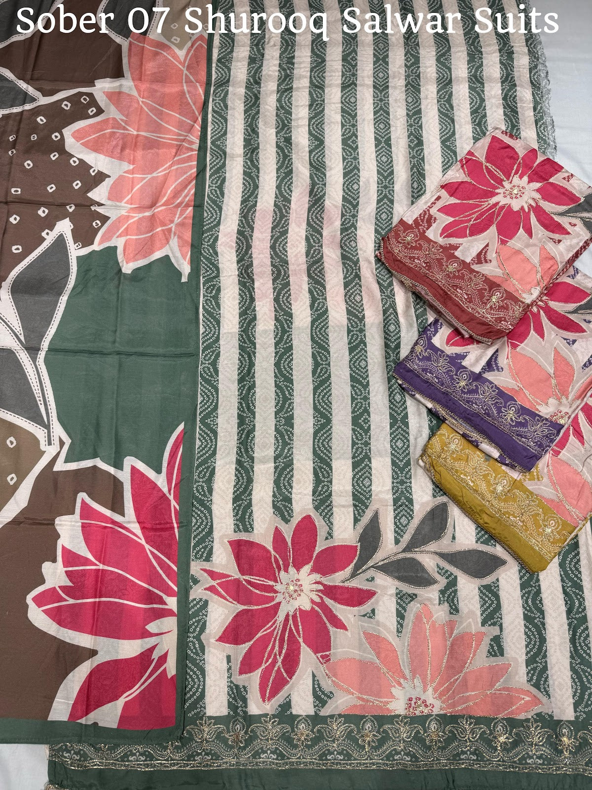 Sober 07 Shurooq Pure Muslin Salwar Suits Exporter Ahmedabad