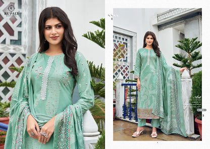 Sobhita Rupali Pure Cotton Pant Style Suits Exporter