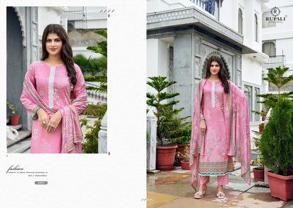 Sobhita Rupali Pure Cotton Pant Style Suits Exporter