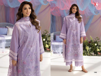 Sobia Nazir 25-2 Luxury Lawn Deepsy Cotton Pakistani Salwar Suits Exporter India