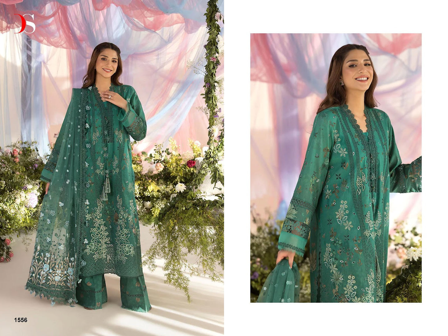 Sobia Nazir 4 Luxury Lawn Deepsy Cotton Pakistani Patch Work Suits Supplier