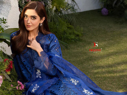 Sobia Nazir 4 Luxury Lawn Deepsy Cotton Pakistani Patch Work Suits Supplier