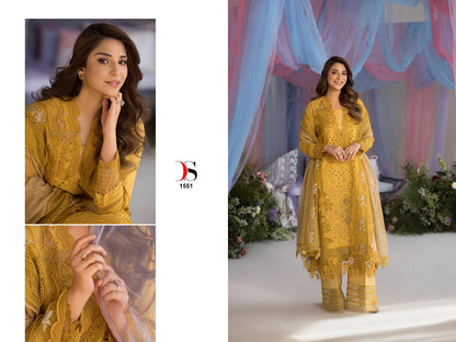 Sobia Nazir 4 Luxury Lawn Deepsy Cotton Pakistani Patch Work Suits Supplier