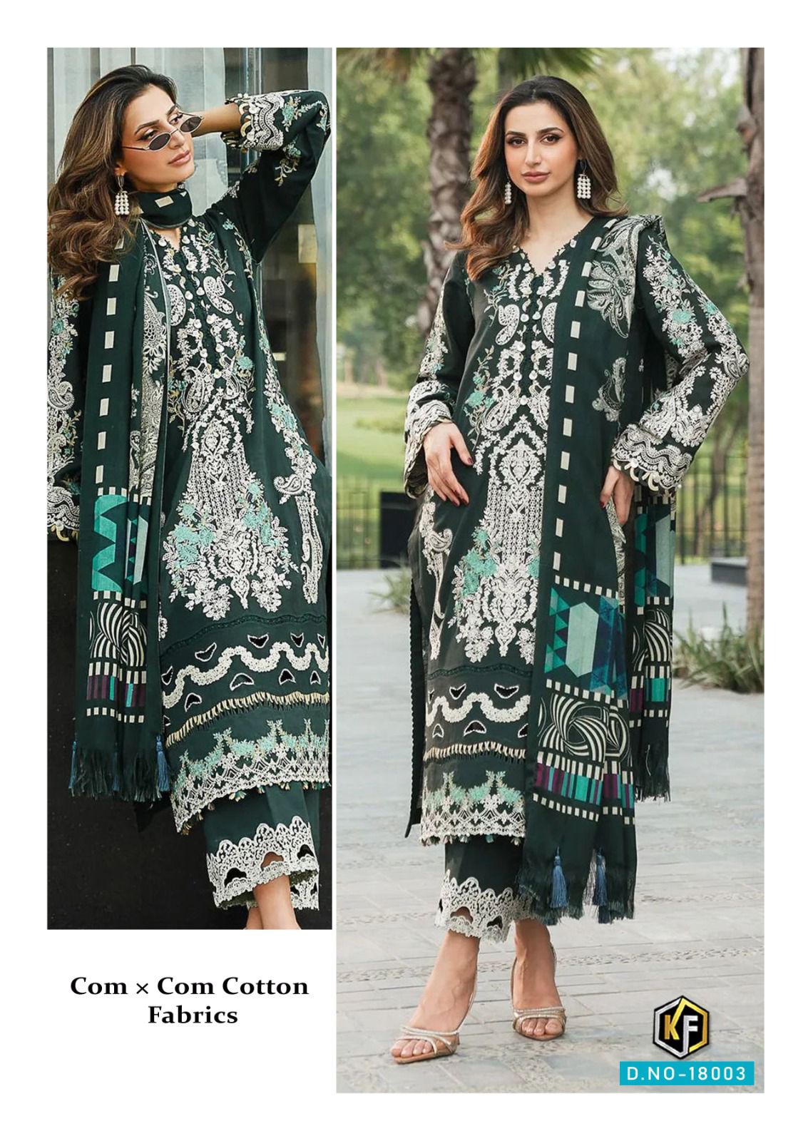Sobia Nazir Luxury 18 Keval Fab Cotton Karachi Salwar Suits Wholesaler Gujarat