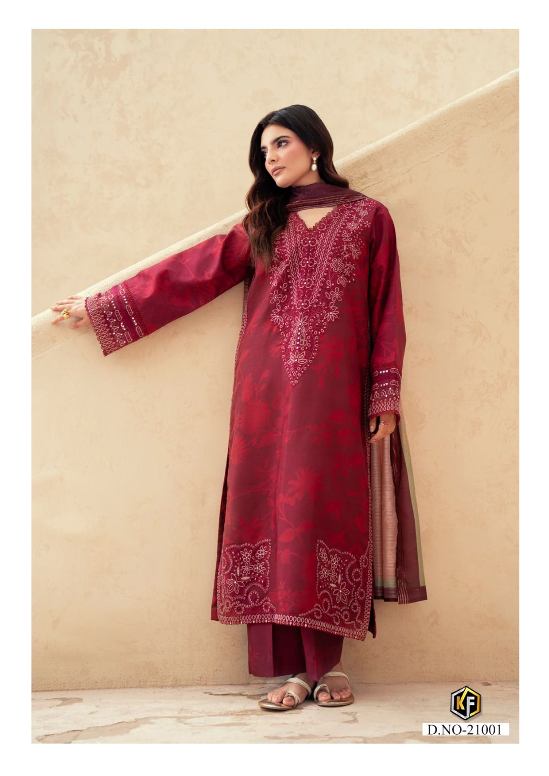 Sobia Nazir Luxury 21 Keval Fab Cotton Karachi Salwar Suits Exporter