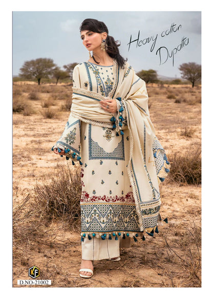 Sobia Nazir Luxury 21 Keval Fab Cotton Karachi Salwar Suits Exporter