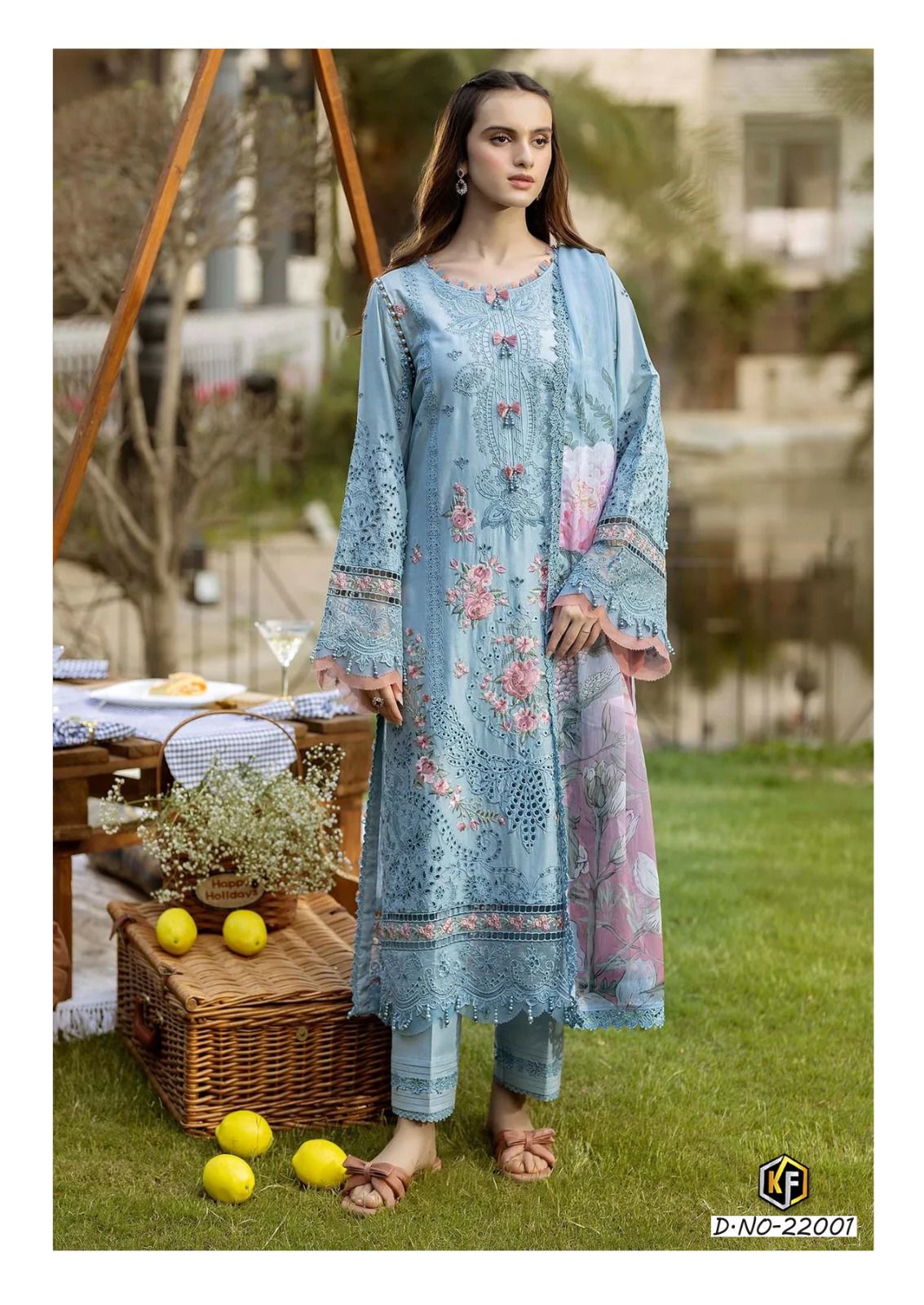 Sobia Nazir Luxury 22 Keval Fab Cotton Karachi Salwar Suits Supplier India