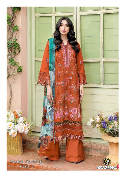 Sobia Nazir Luxury 22 Keval Fab Cotton Karachi Salwar Suits Supplier India