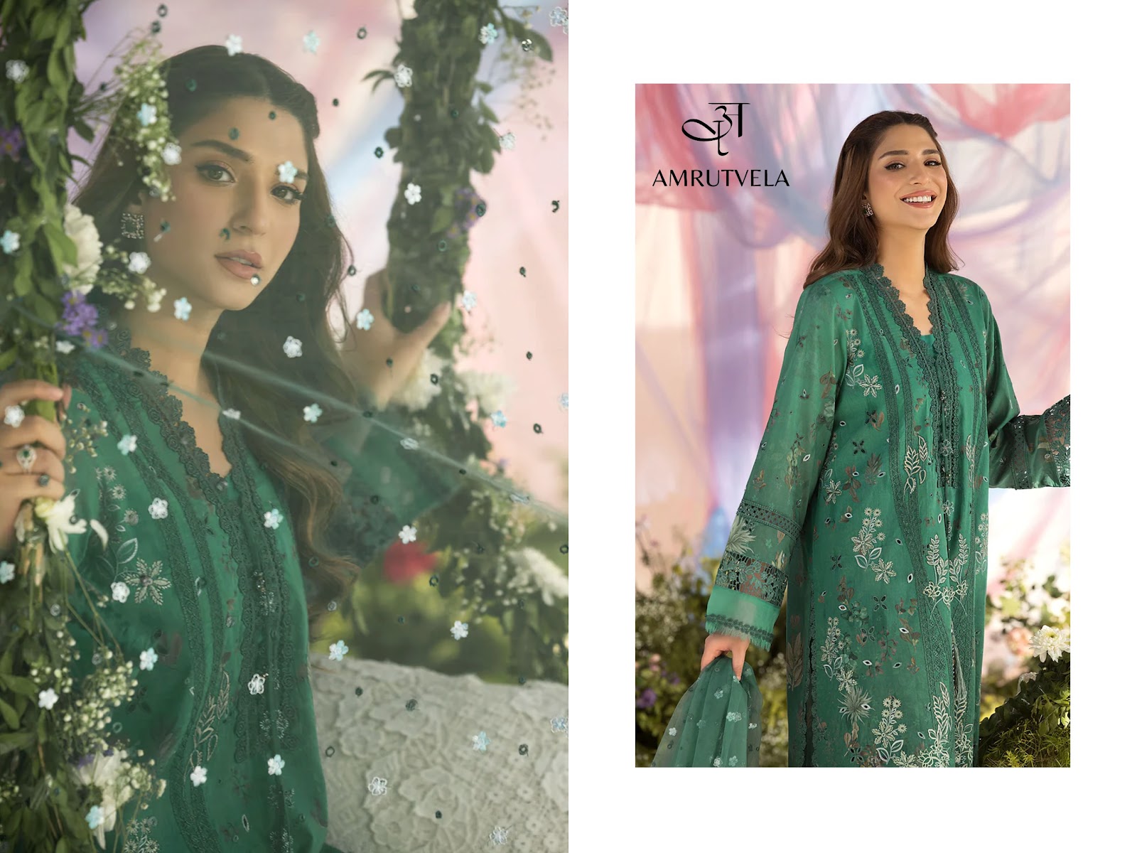 Sobia Nazir Luxury Lawn 1 Amrutvela Cotton Pakistani Patch Work Suits Manufacturer India