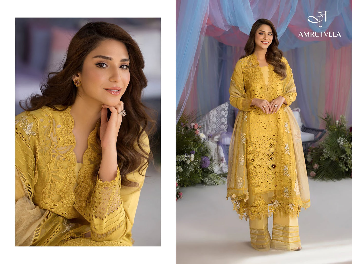 Sobia Nazir Luxury Lawn 1 Amrutvela Cotton Pakistani Patch Work Suits Manufacturer India