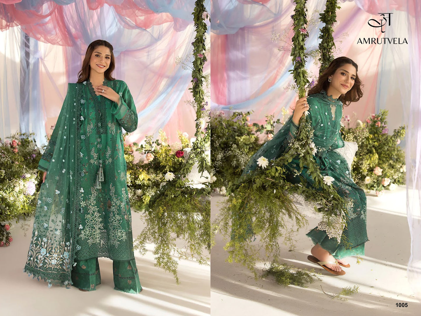 Sobia Nazir Luxury Lawn 1 Amrutvela Cotton Pakistani Patch Work Suits Manufacturer India