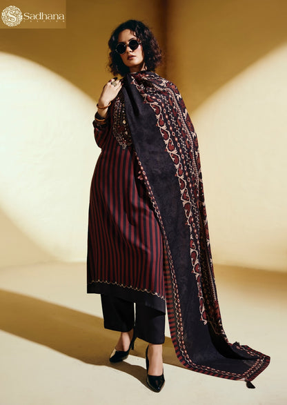 Sofi Sadhana Viscose Pashmina Suits Supplier Gujarat