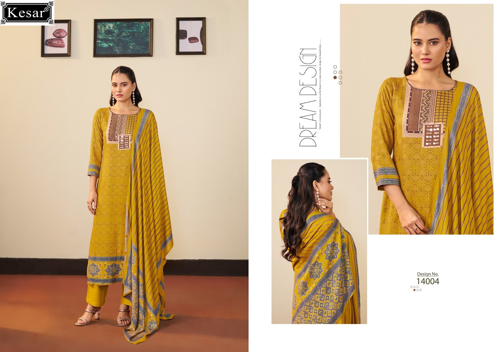 Sofia 14001 Kesar Pashmina Suits Wholesale