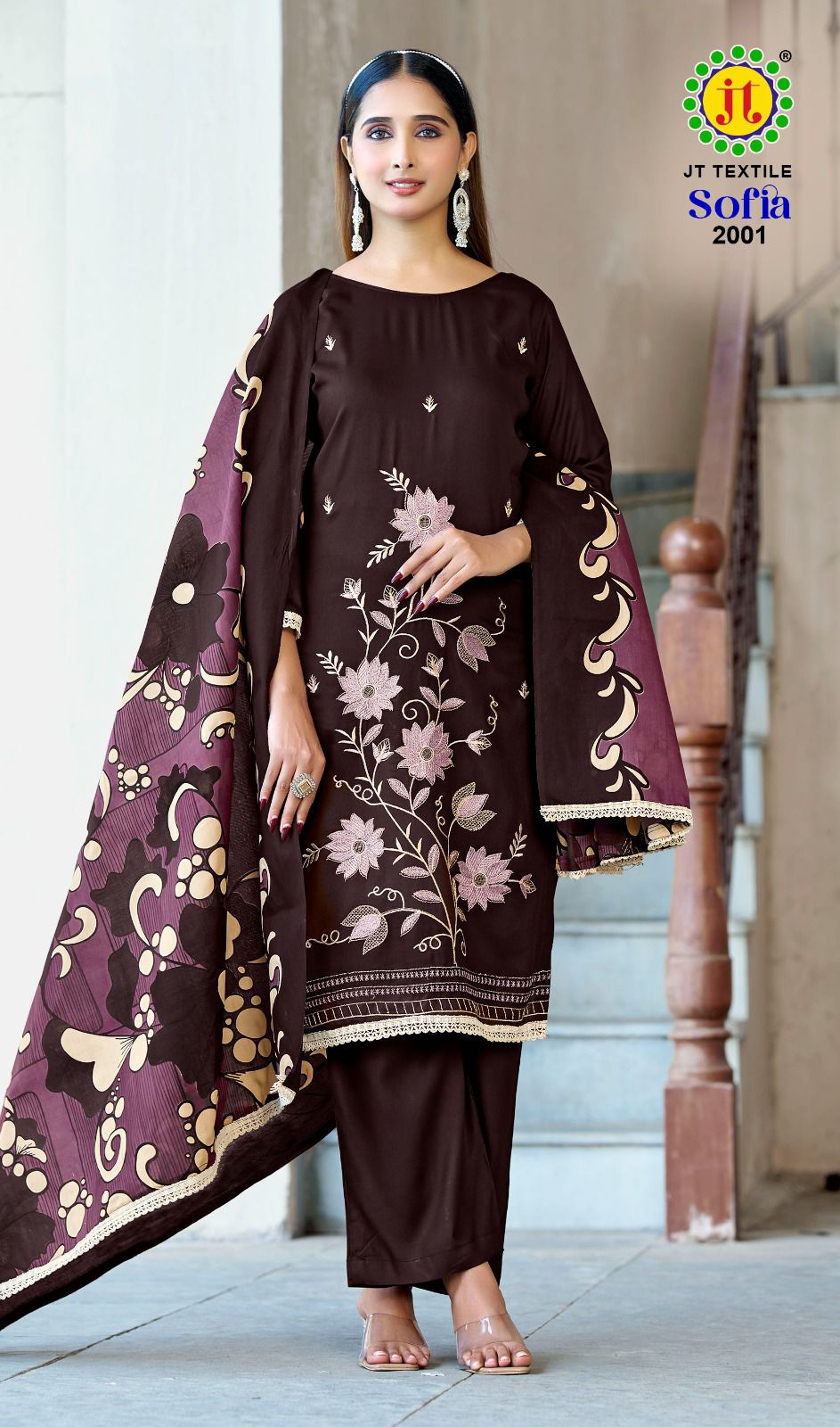 Sofia Vol 2 Jt Rayon Pant Style Suits Wholesale Price