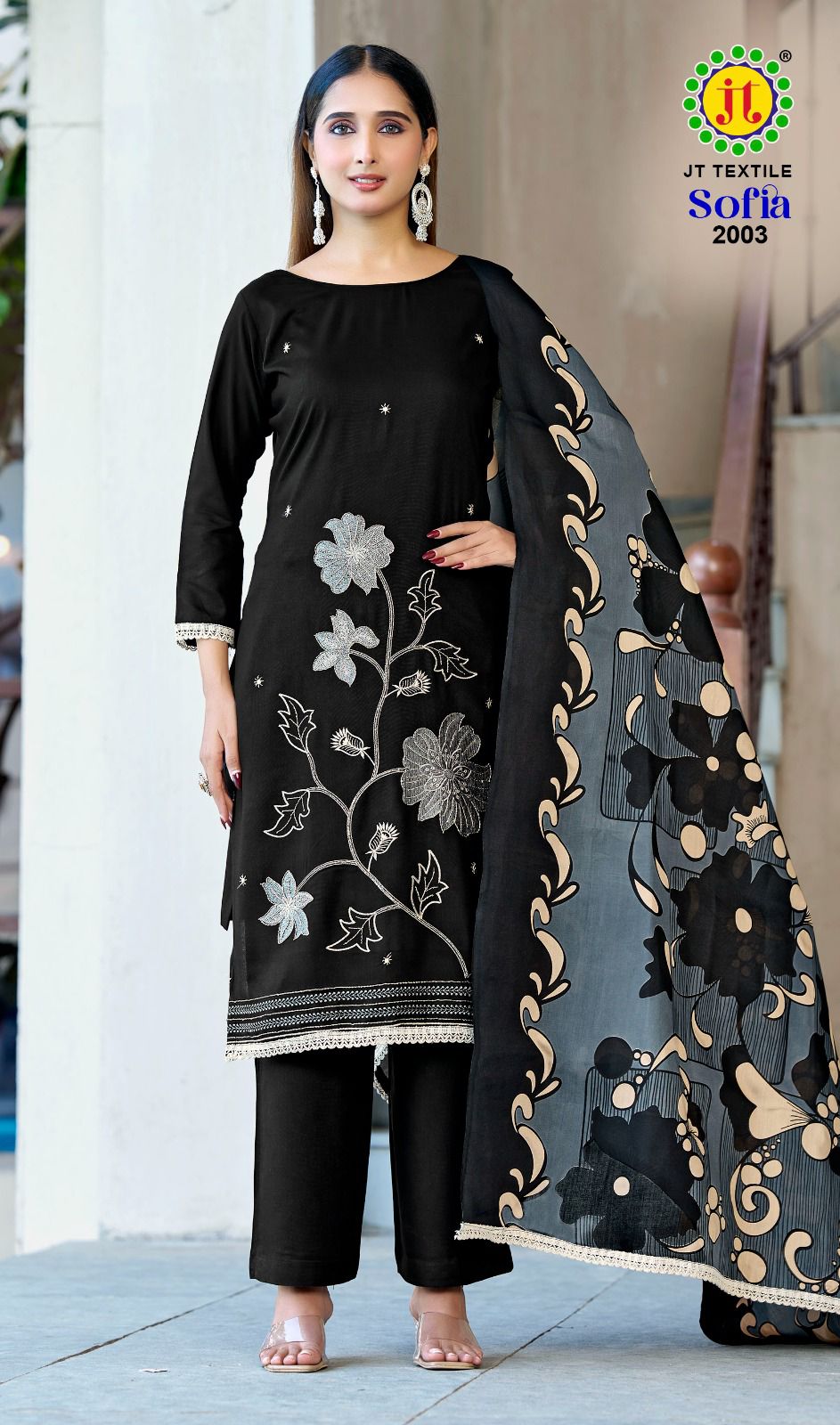 Sofia Vol 2 Jt Rayon Pant Style Suits Wholesale Price