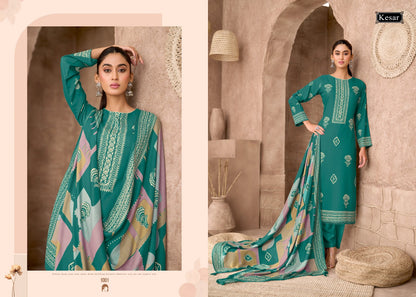 Sofiya 122 Kesar Viscose Pashmina Suits Wholesaler
