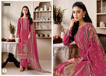 Sofiya 124 Kesar Viscose Pashmina Suits Manufacturer Ahmedabad