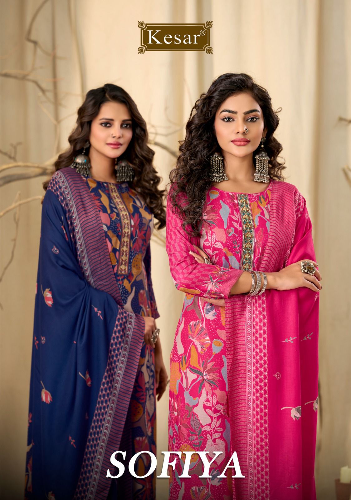 Sofiya 15001 Kesar Pashmina Suits Wholesaler