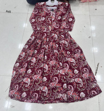 Sofiya Ayg Delta Anarkali Kurtis Wholesale Price