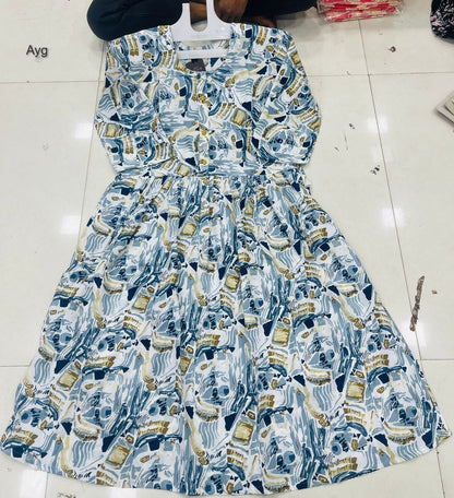 Sofiya Ayg Delta Anarkali Kurtis Wholesale Price