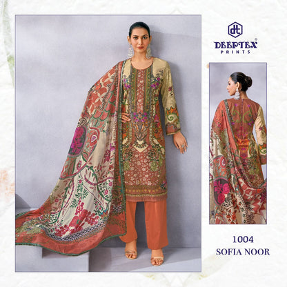 Sofiya Noor Deeptex Prints Lawn Karachi Readymade Suits Wholesale