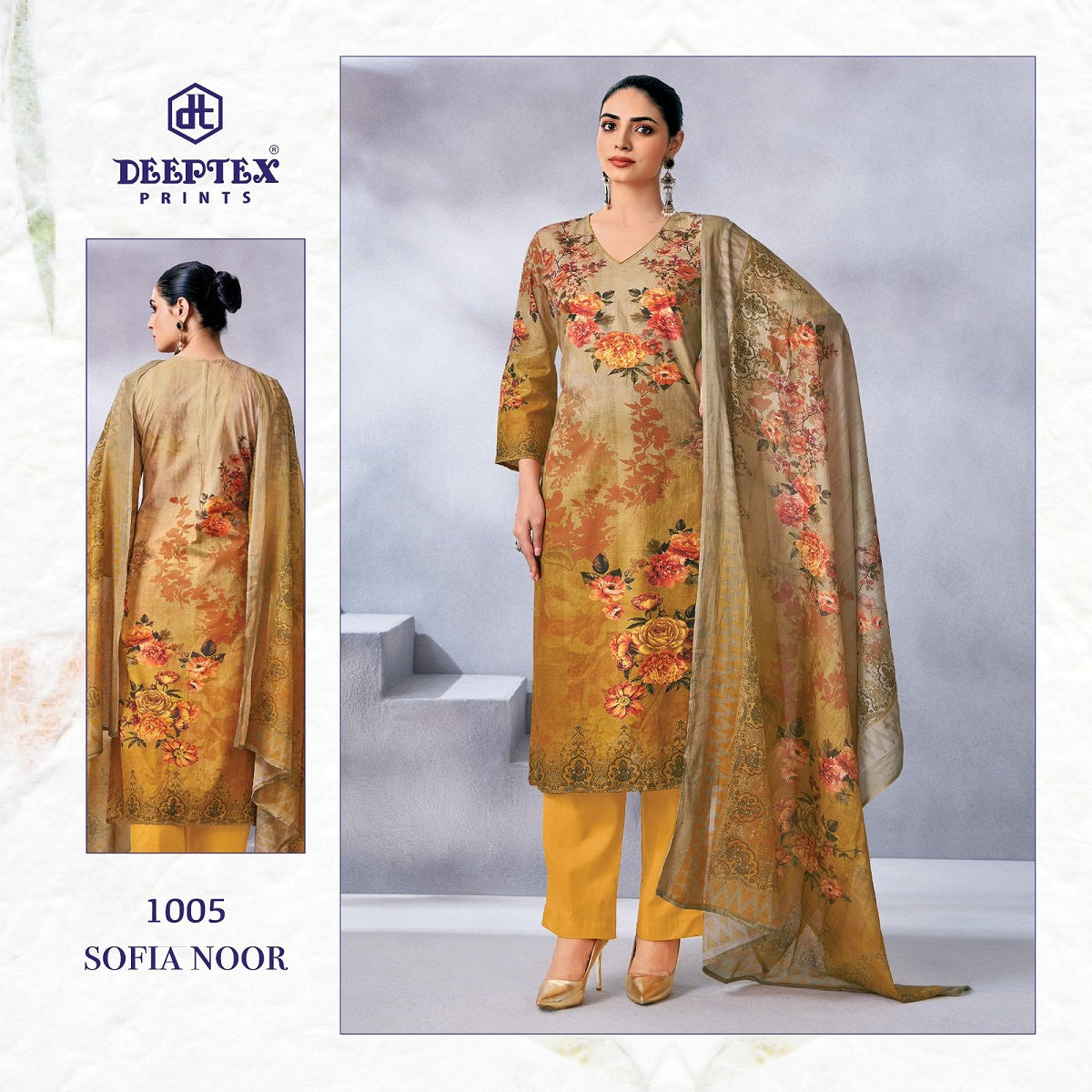 Sofiya Noor Deeptex Prints Lawn Karachi Readymade Suits Wholesale